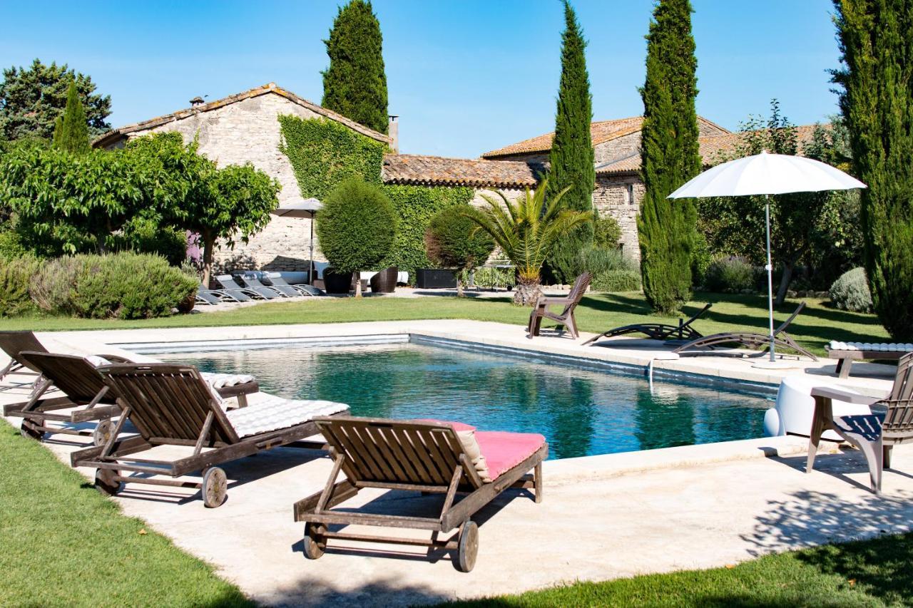 Mas De La Rivoire B&B Villevieille Exterior foto